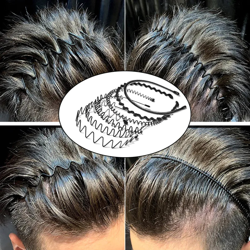 Fascia per capelli da uomo
