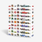 FastTrack - Calendario dell’Avvento con Auto da Corsa Set Regalo di Natale