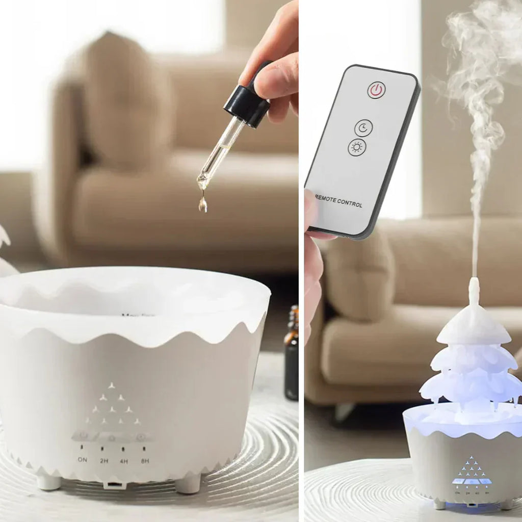 Decorazioni natalizie Diffusore LED per aromaterapia