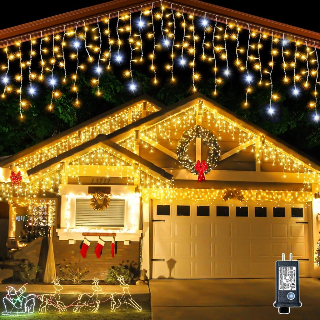 Luci per decorazioni natalizie a LED per esterni