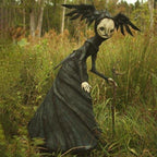 L'arte oscura e bizzarra | Sculture di streghe raccapriccianti (decorazione di Halloween)