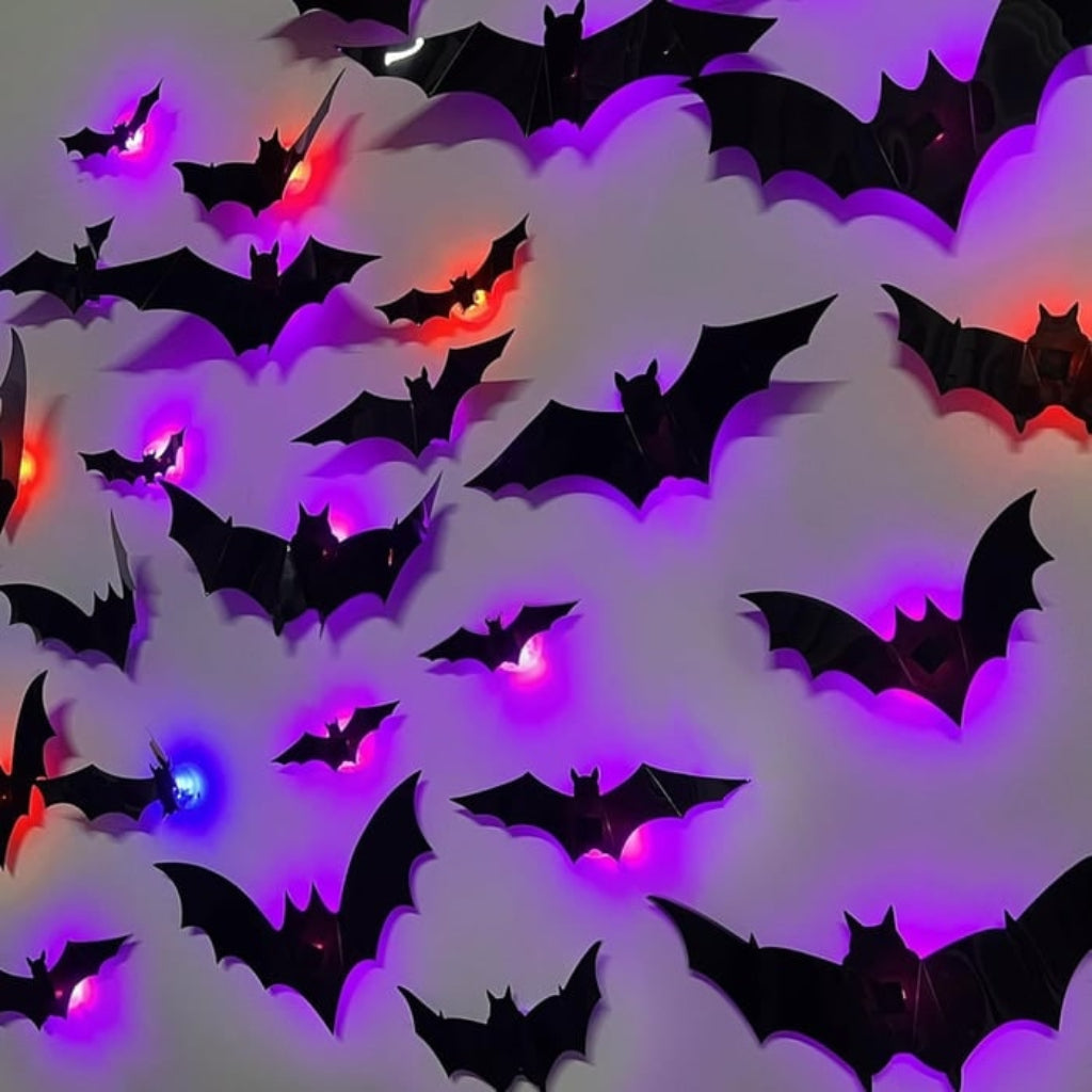 Fledermaus Halloween Deko Lichtdekoration Wandkunst