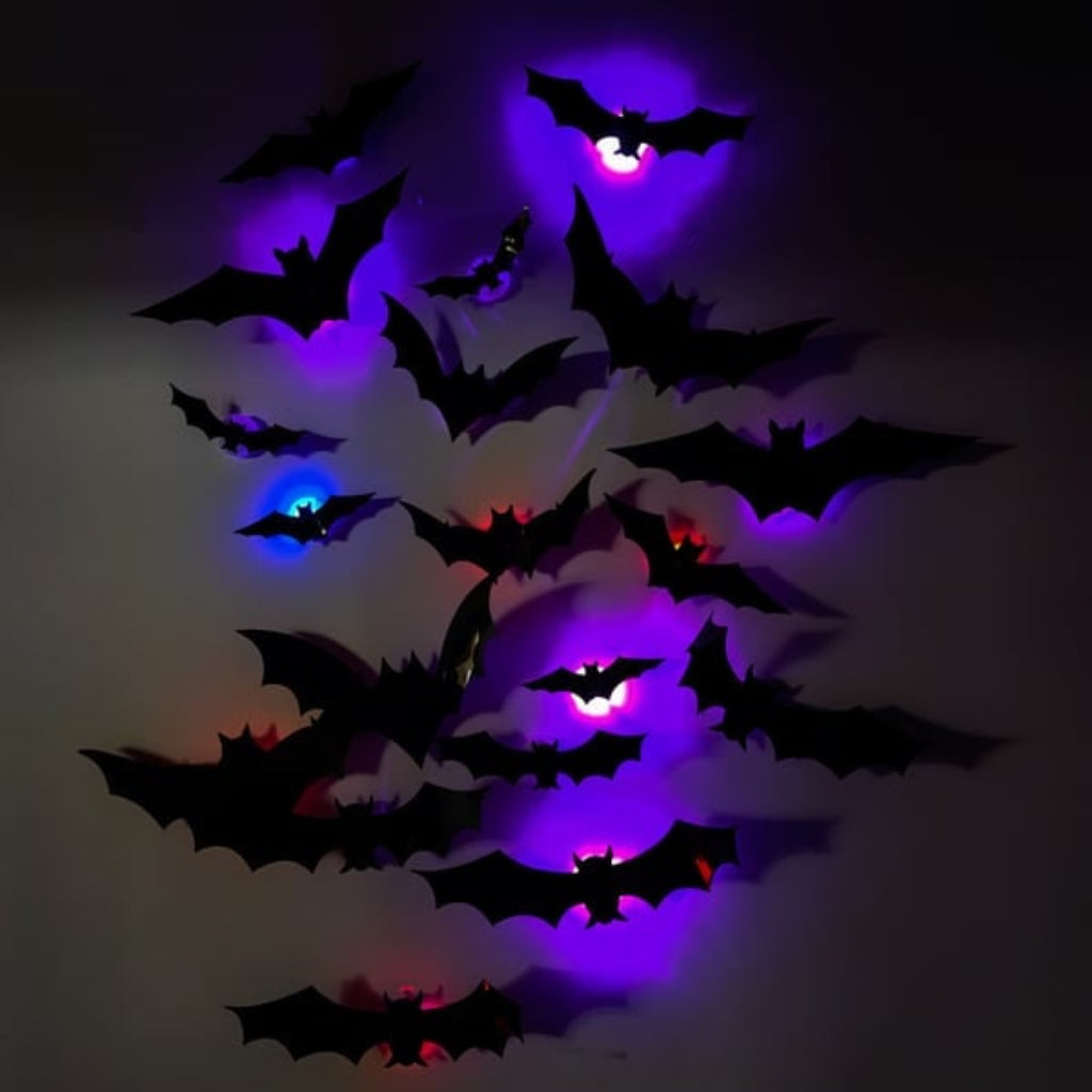 Fledermaus Halloween Deko Lichtdekoration Wandkunst