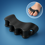 FlexAlign Toe Spacer | Distanziatore per dita dei piedi per riallineamento e sollievo dal dolore – Ideale per alluce val