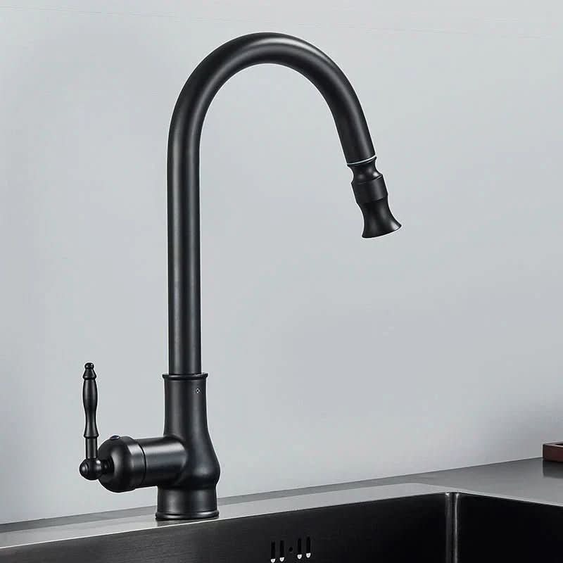FLEXTAP – Miscelatore cucina estraibile in stile antico con canna alta