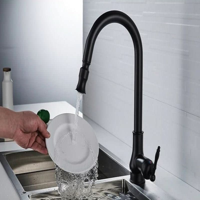 FLEXTAP – Miscelatore cucina estraibile in stile antico con canna alta