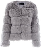 Soffice giacca invernale da donna: elegante e confortevole