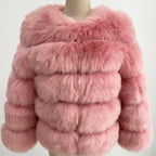 Soffice giacca invernale da donna: elegante e confortevole