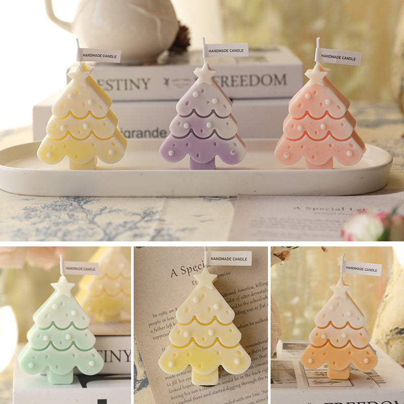 Decorazione candele natalizie, 4 pz
