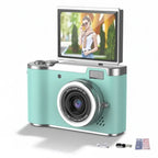 Fotocamera Digitale 4K Schermo Ribaltabile 48MP Zoom 8X Compatta Foto Video