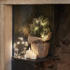 Decorazioni natalizie Mini luci per albero smerigliato