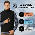 Gilet riscaldato a nove zone leggero per esterni Autunno 2025 Calore
