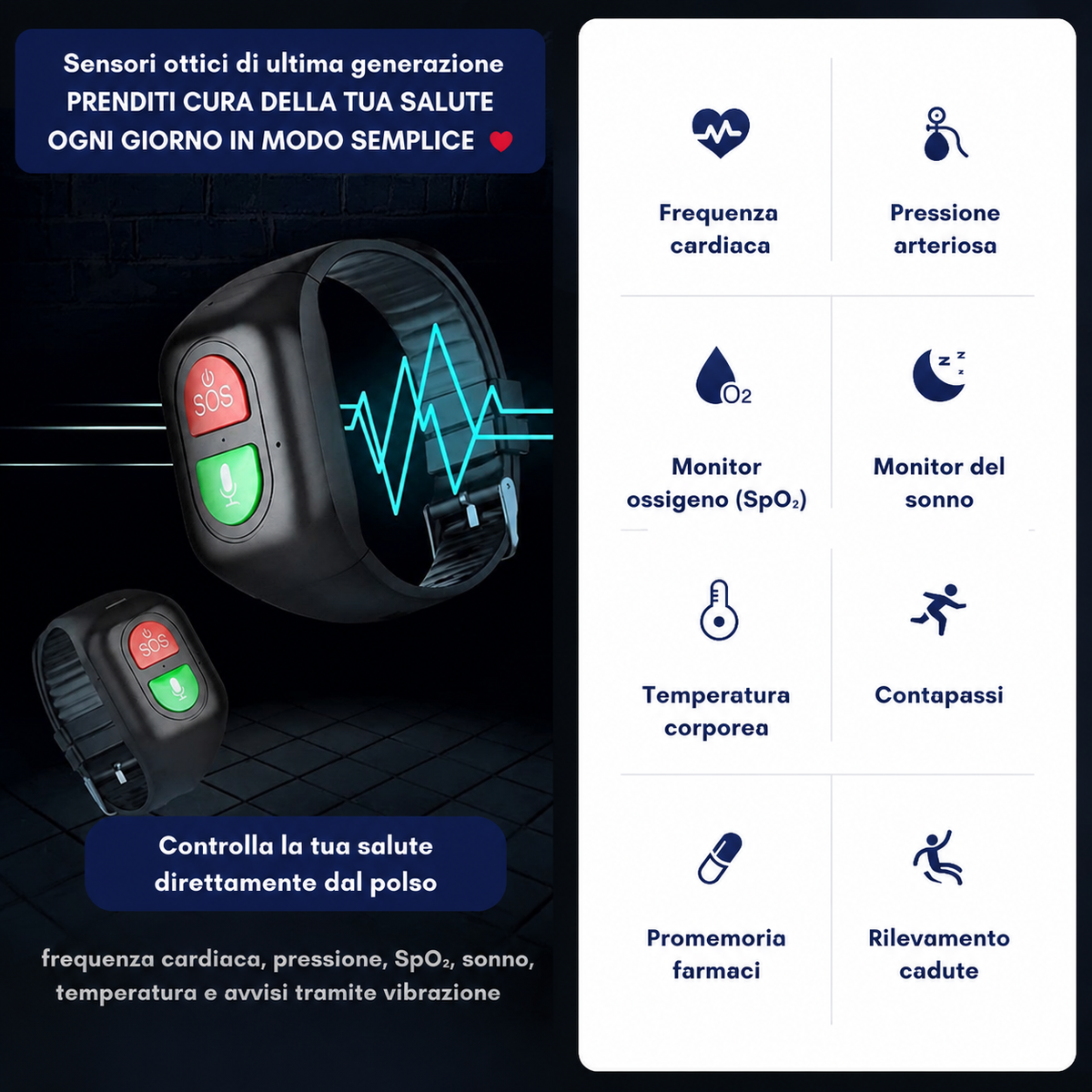 Smartwatch GPS 4G per Anziani – SOS, Salute e Sicurezza Sempre con Te