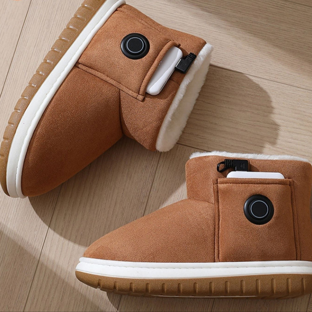 Pantofole riscaldanti USB – 3 livelli di calore