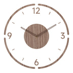 Orologio da parete minimalista in legno – stile scandinavo, 30 cm
