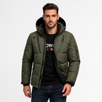 Parka invernale da uomo Nordfall – trapuntata, con pile, antivento e impermeabile