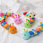 Bruco Interattivo Musicale – Giocattolo Educativo in Peluche per Neonati e Prima Infanzia