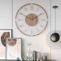 Orologio da parete minimalista in legno – stile scandinavo, 30 cm