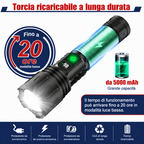 Torcia Tattica Ultra Potente 100.000 Lumen