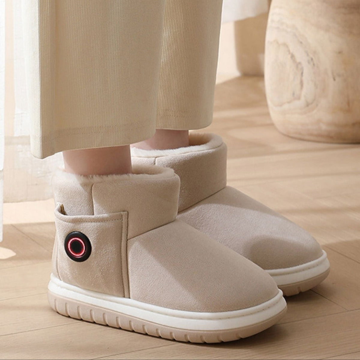 Pantofole riscaldanti USB – 3 livelli di calore