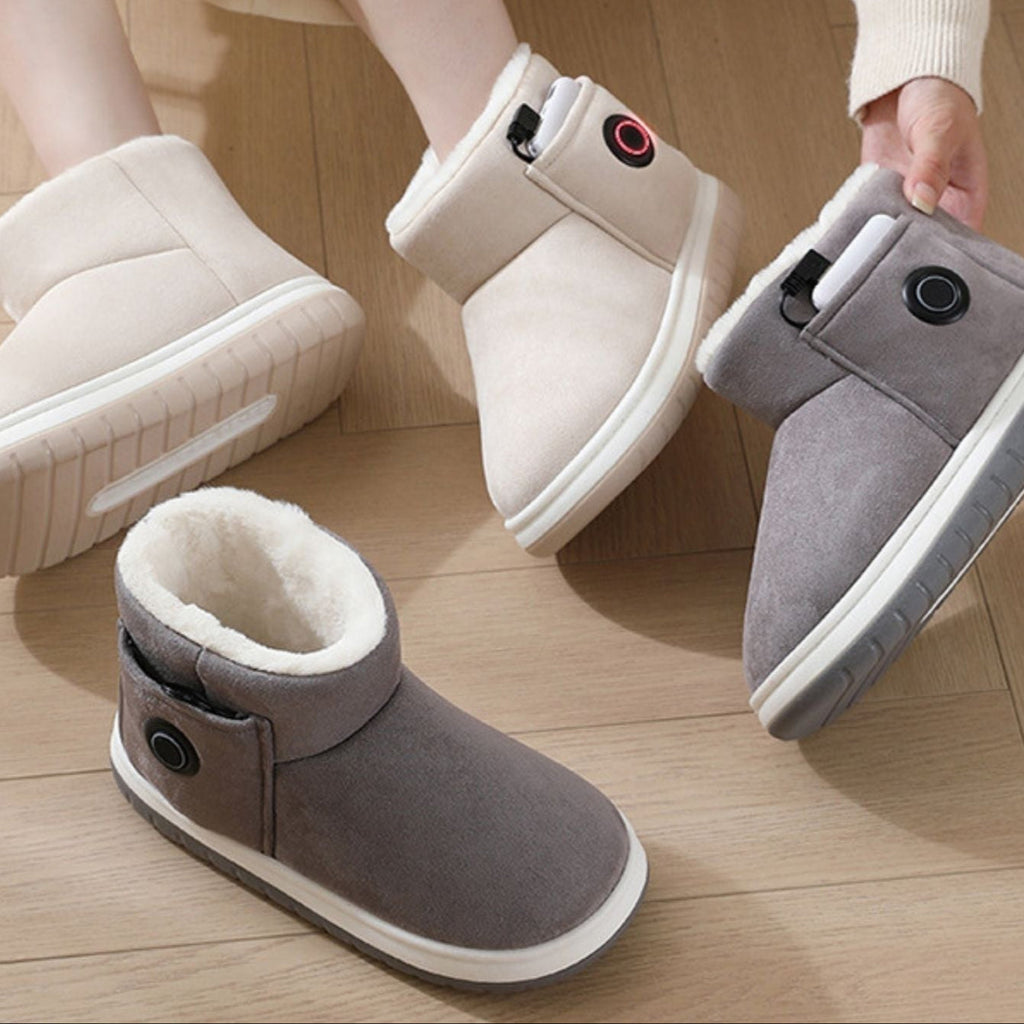 Pantofole riscaldanti USB – 3 livelli di calore