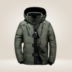 Parka invernale da uomo Nordfall – trapuntata, con pile, antivento e impermeabile