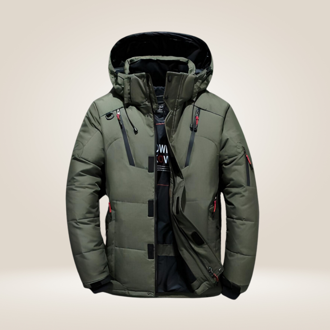 Parka invernale da uomo Nordfall – trapuntata, con pile, antivento e impermeabile