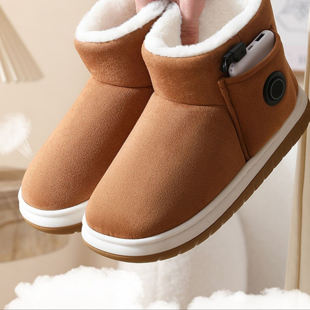 Pantofole riscaldanti USB – 3 livelli di calore
