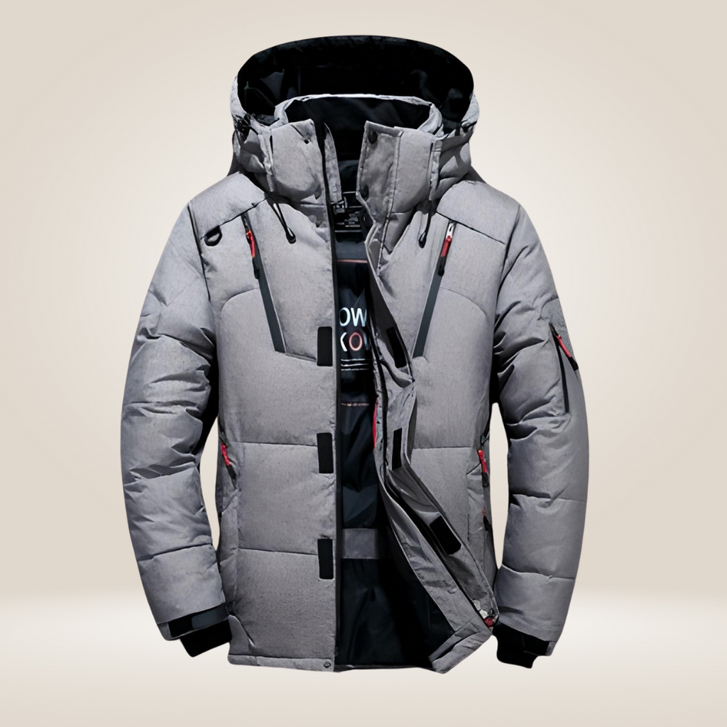 Parka invernale da uomo Nordfall – trapuntata, con pile, antivento e impermeabile