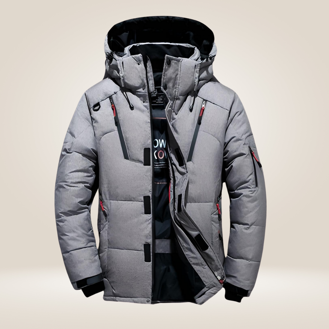 Parka invernale da uomo Nordfall – trapuntata, con pile, antivento e impermeabile