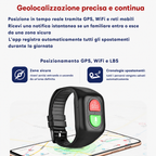 Smartwatch GPS 4G per Anziani – SOS, Salute e Sicurezza Sempre con Te