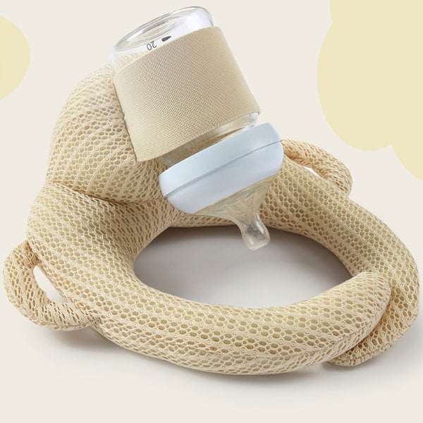 Cuscino Porta-Biberon Mani Libere per Neonati – Supporto Auto-Alimentazione