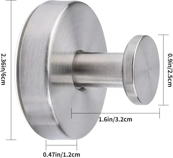 Ganci con Ventosa a Forte Aderenza (Carico 5 kg) | Super Resistenti, Impermeabili e Rimovibili senza Danni