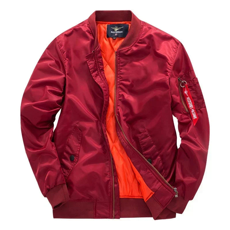Giacca bomber da uomo con imbottitura trapuntata