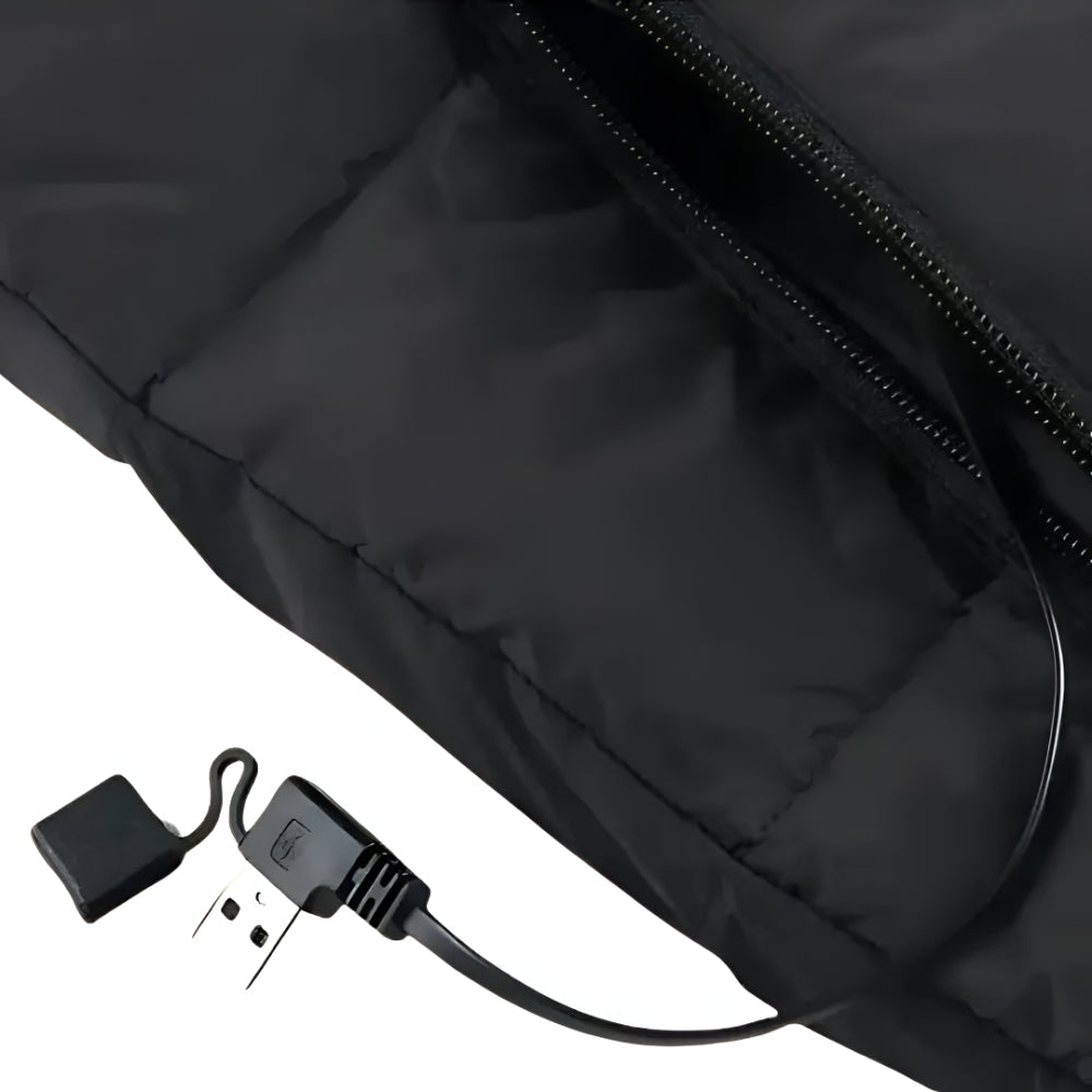 Gilet Riscaldato da Donna Riscaldamento Elettrico per Esterno Inverno