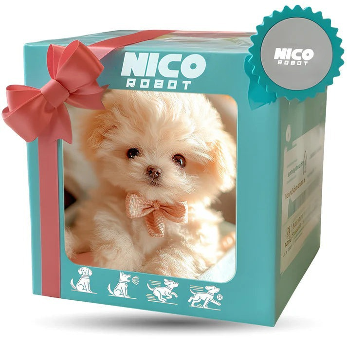 Giocattolo Peluche Cane Interattivo Cucciolo Realistico Morbido e Mobile