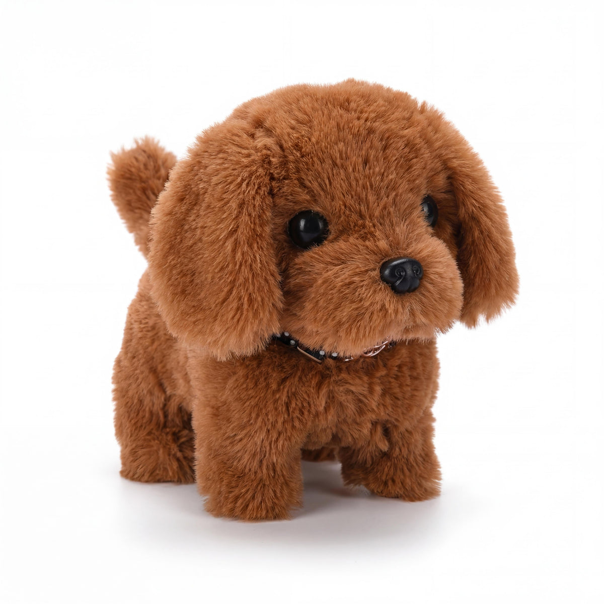 Giocattolo Peluche Cane Interattivo Cucciolo Realistico Morbido e Mobile