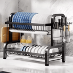 Scolapiatti a Due Livelli – Ordine e Stile in Cucina