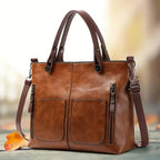 Classica borsa a tracolla in pelle