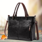 Classica borsa a tracolla in pelle