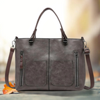 Classica borsa a tracolla in pelle