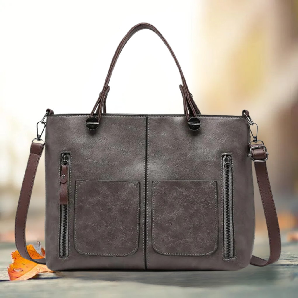 Classica borsa a tracolla in pelle