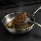 Padella in Titanio Premium per Tutti i Piani Cottura - Cucina in Modo Più Sano e Duraturo