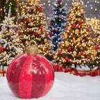 Grandi palline di Natale impermeabili per uso interno ed esterno