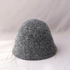 Cappello da pescatore da donna, cappello da pescatore pieghevole in lana per la stagione fredda, cappello da pescatore vintage, berretto da viaggio morbido e caldo