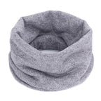 Scaldacollo invernale con sciarpa in cashmere accogliente