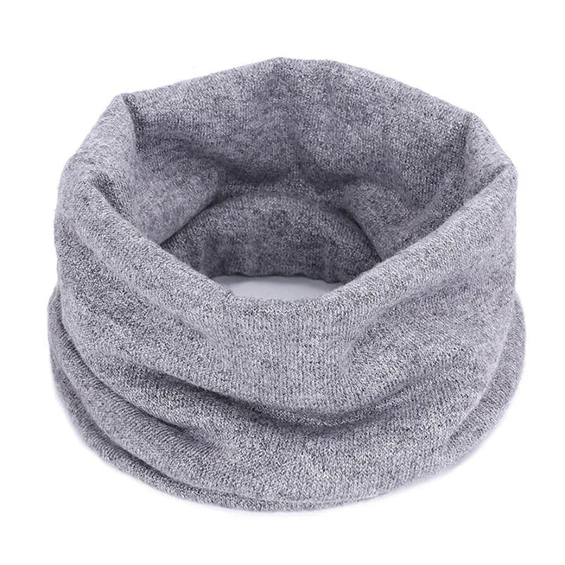 Scaldacollo invernale con sciarpa in cashmere accogliente