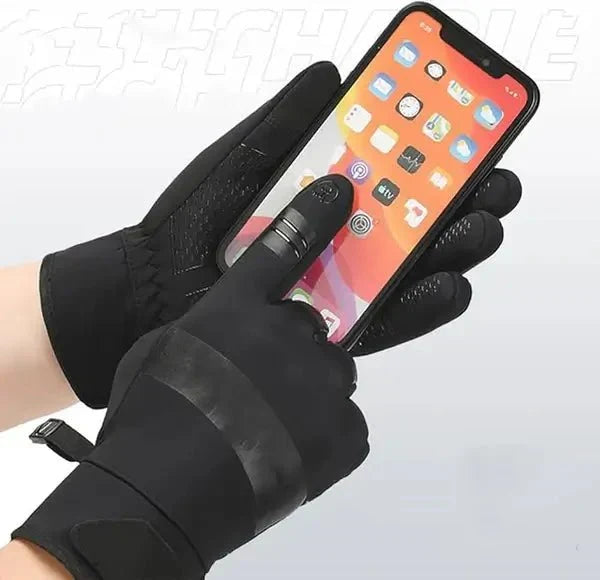 Guanti da ciclismo termici impermeabili | Isolanti, traspiranti e compatibili con touchscreen per attività all’aperto co