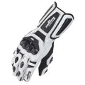 Guanti da moto RidePro Carbon | Antivento e impermeabili | Compatibili con touchscreen | Protettori in vera pelle | Per 