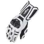 Guanti da moto RidePro Carbon | Antivento e impermeabili | Compatibili con touchscreen | Protettori in vera pelle | Per 